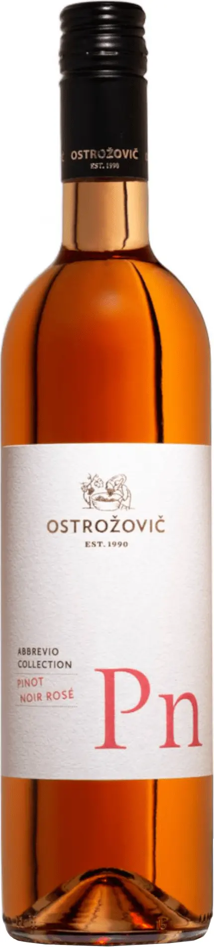 J&J Ostrožovič Abbrevio Collection Pinot Noir Rose 2024 12% 0,75l