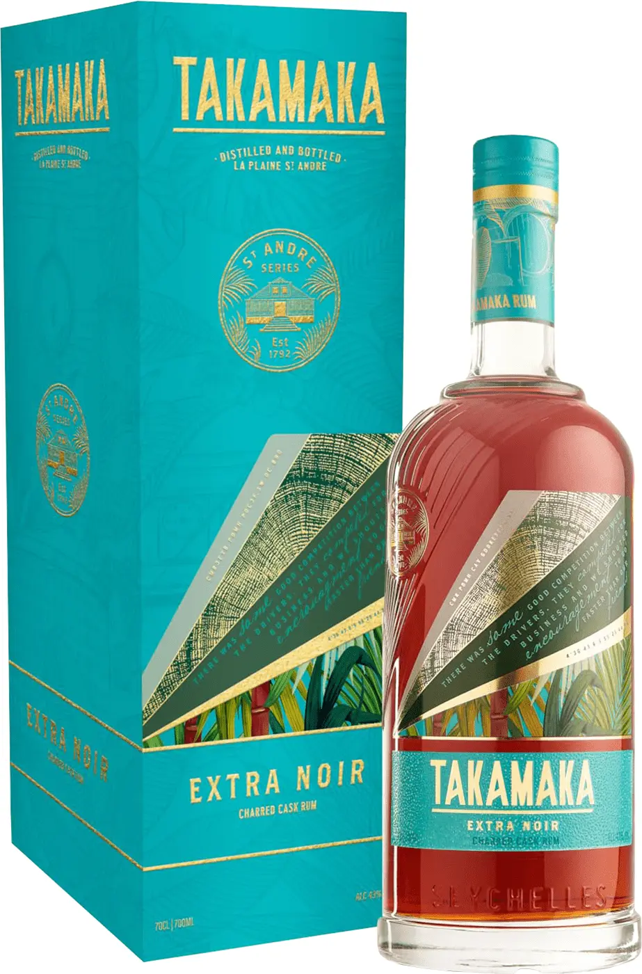 Takamaka Extra Noir 43% 0,7l