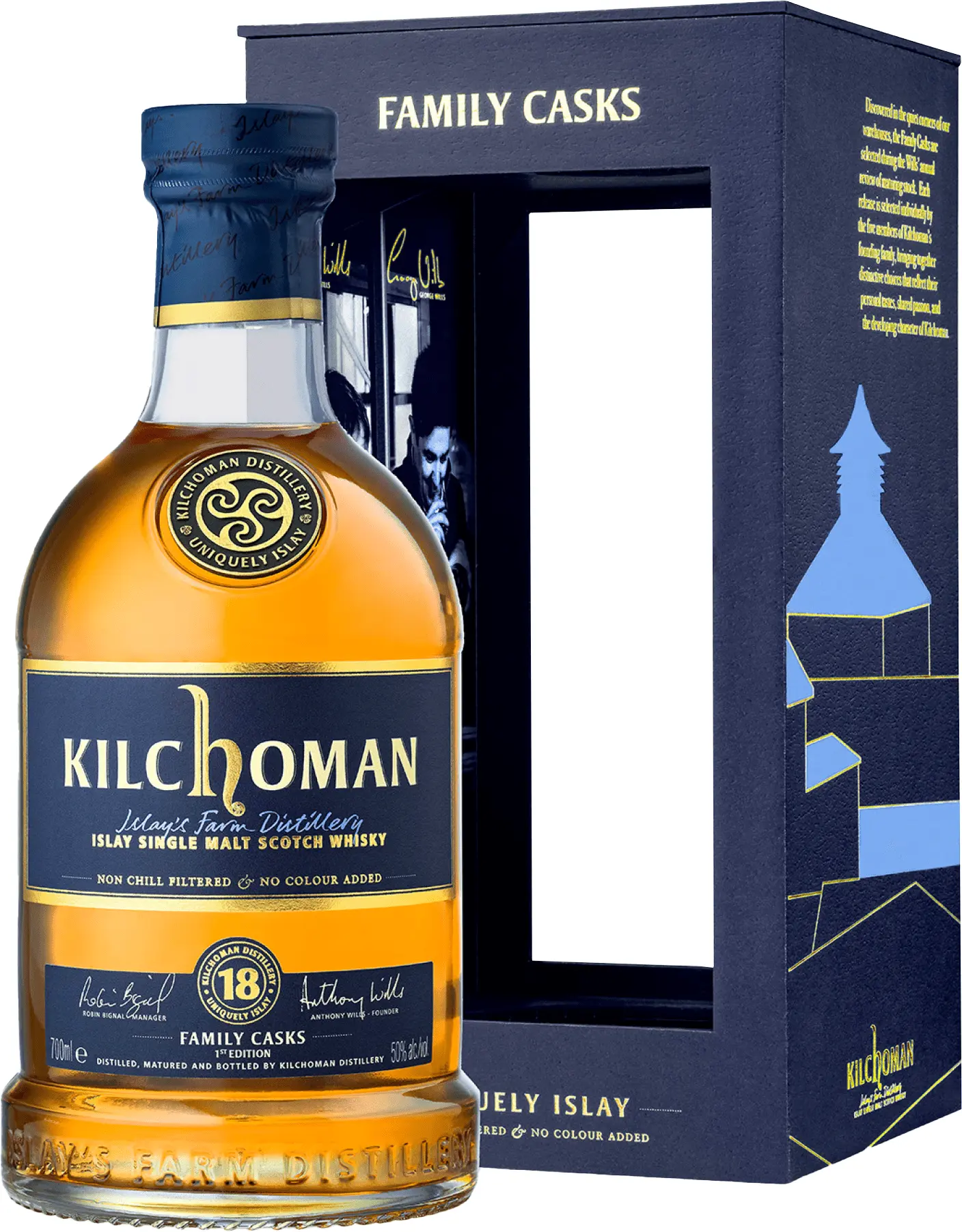Kilchoman Family Collection 18 letá 50% 0,7l