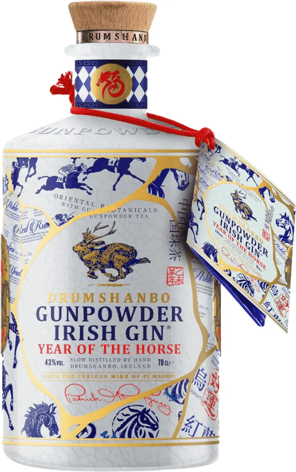 Drumshanbo Gunpowder Irish Gin Year Of The Horse 43% 0,7l