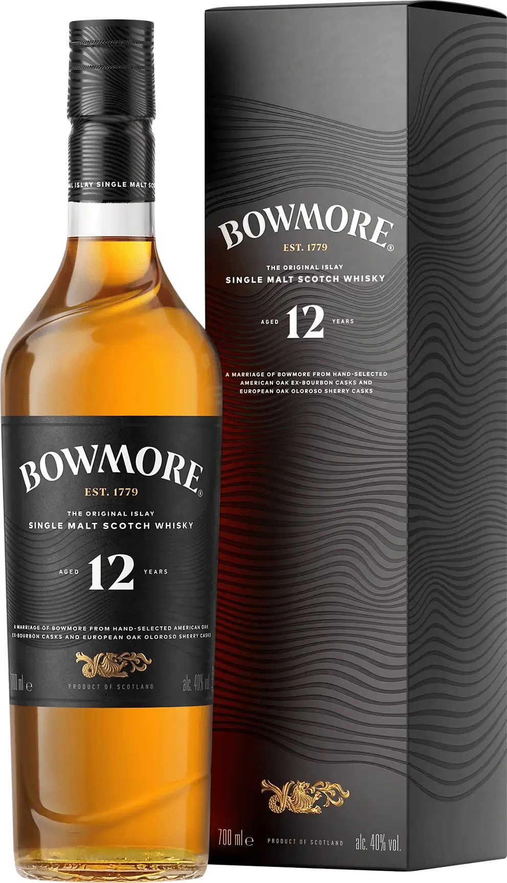 Bowmore 12 letá 40% 0,7l