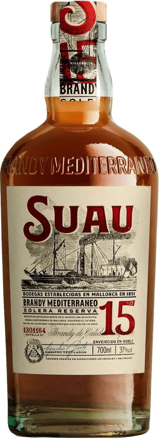 Suau Brandy 15 leté 37% 0,7l