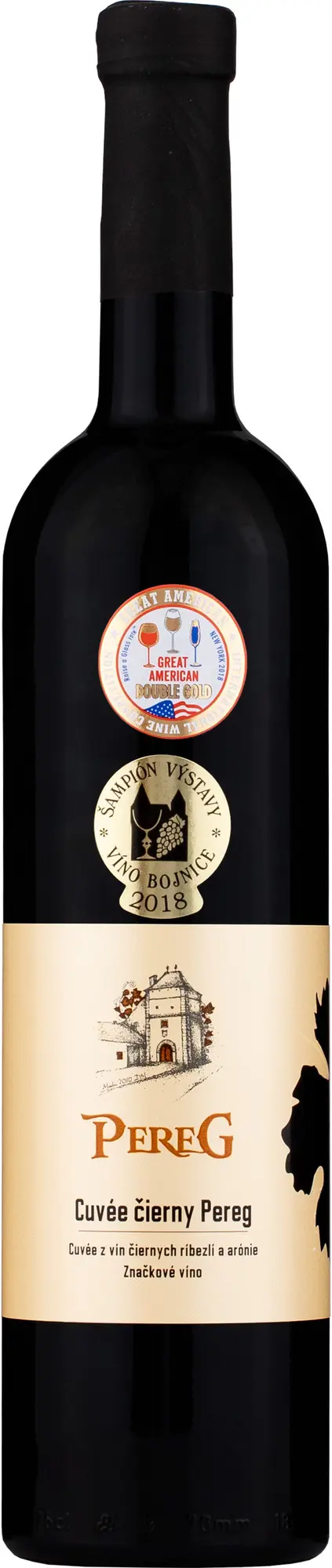 Pereg Cuvée černý 10,5% 0,75l