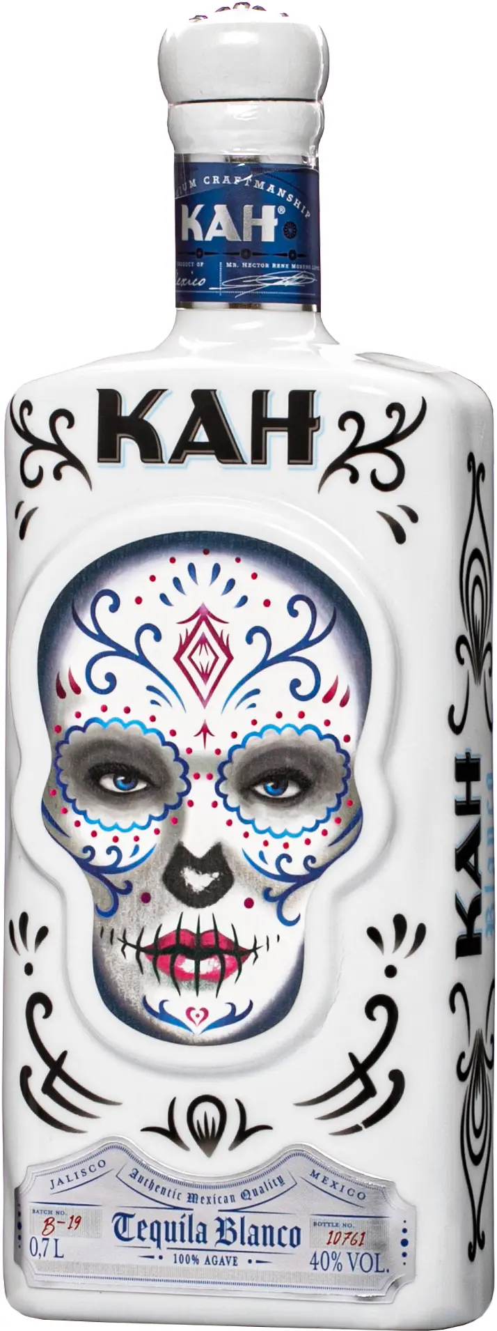 KAH Tequila Blanco Square 40% 0,7