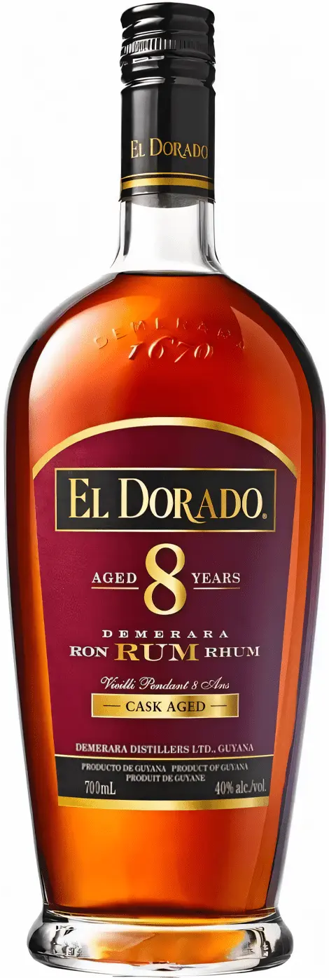 El Dorado 8 letý 40% 0,7l