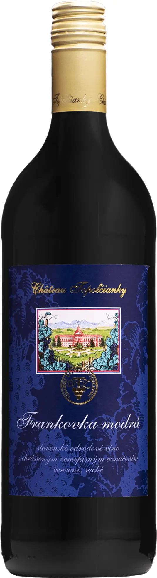 Chateau Topoľčianky Frankovka modrá 1l 12,5%