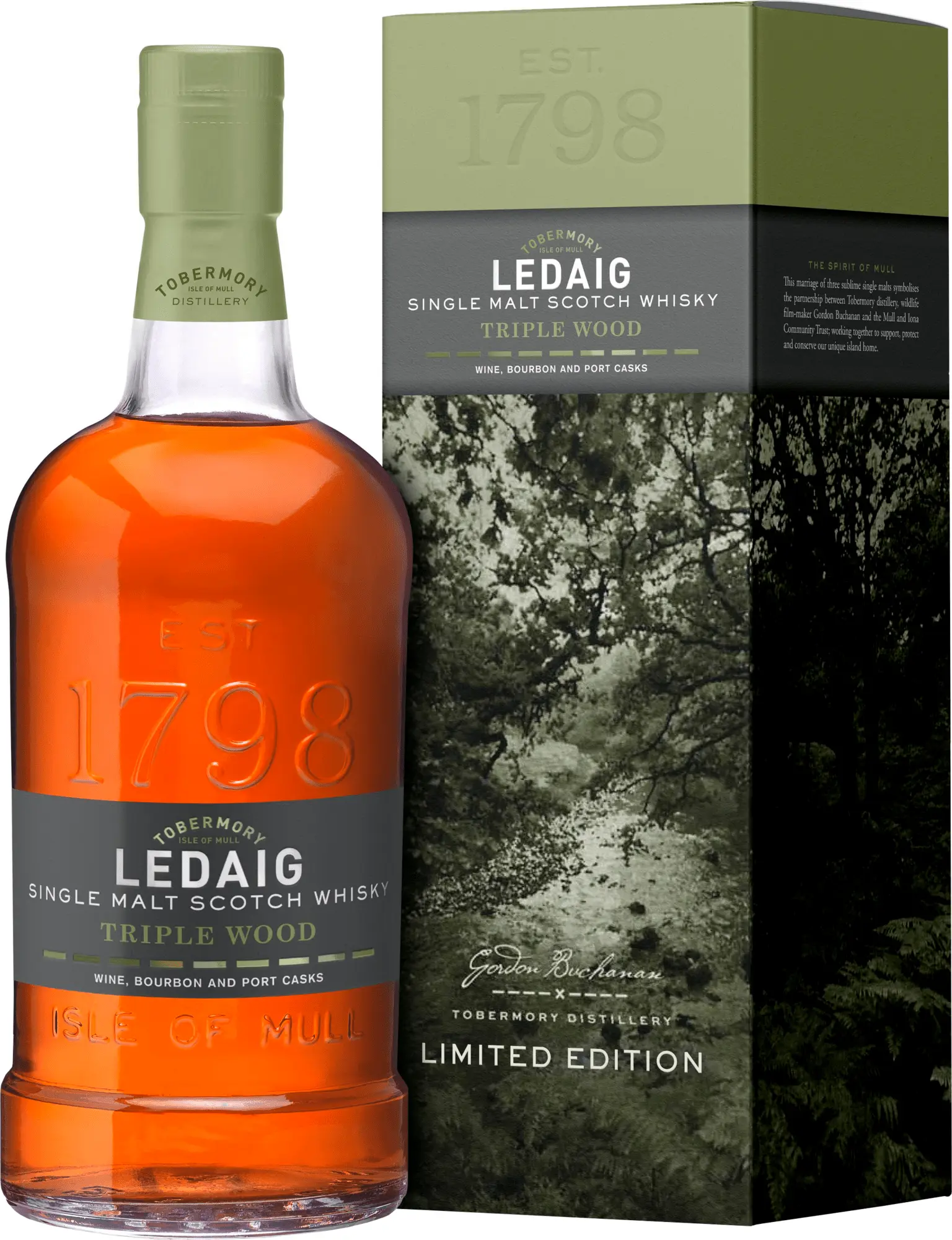 Ledaig Triple Wood 53,8% 0,7l