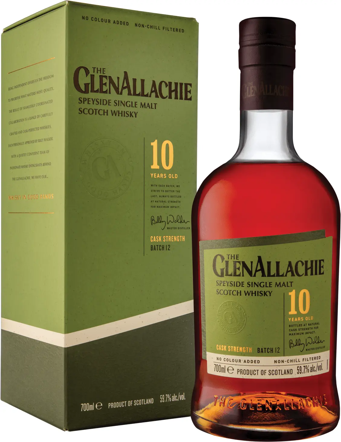 The GlenAllachie 10 letá Cask Strength Batch 12 59,7% 0,7l