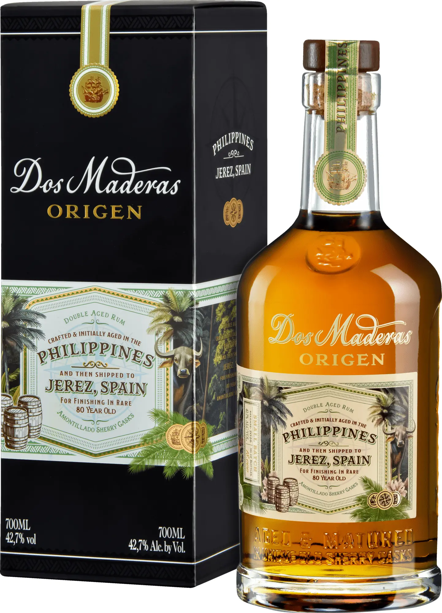 Dos Maderas Origen Philippines 42,7% 0,7l