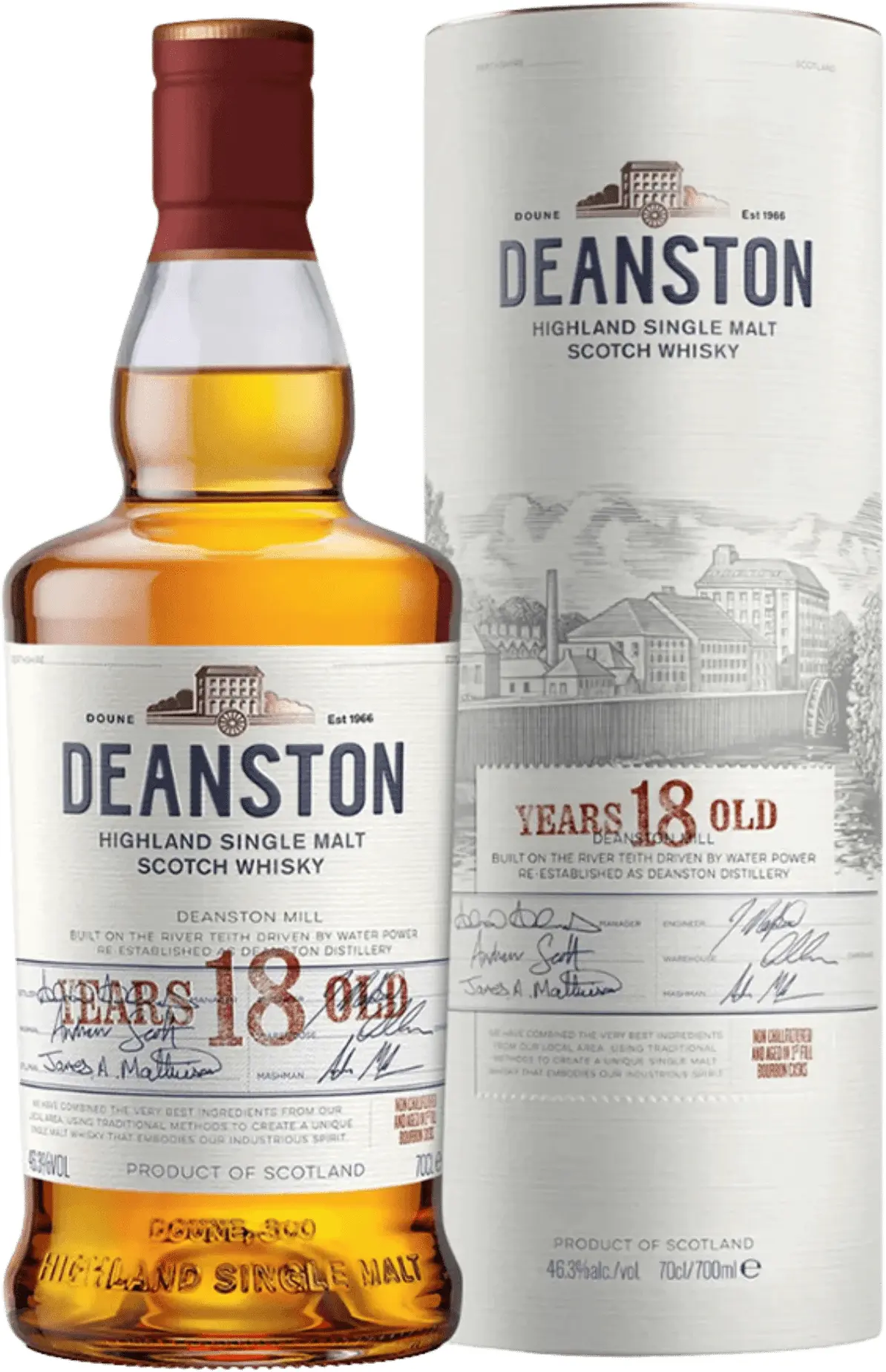 Deanston 18 letá 46,3% 0,7l