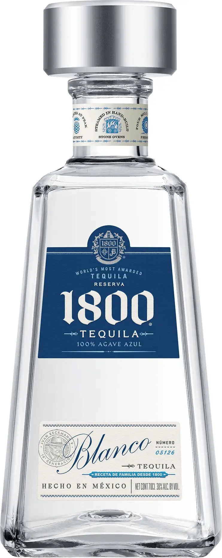 1800 Tequila Blanco 38% 0,7