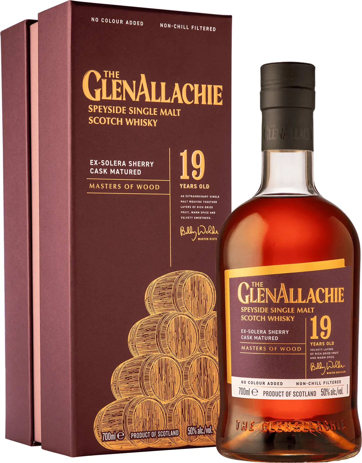 The GlenAllachie 19 letá Ex-Solera Sherry Cask 50% 0,7l