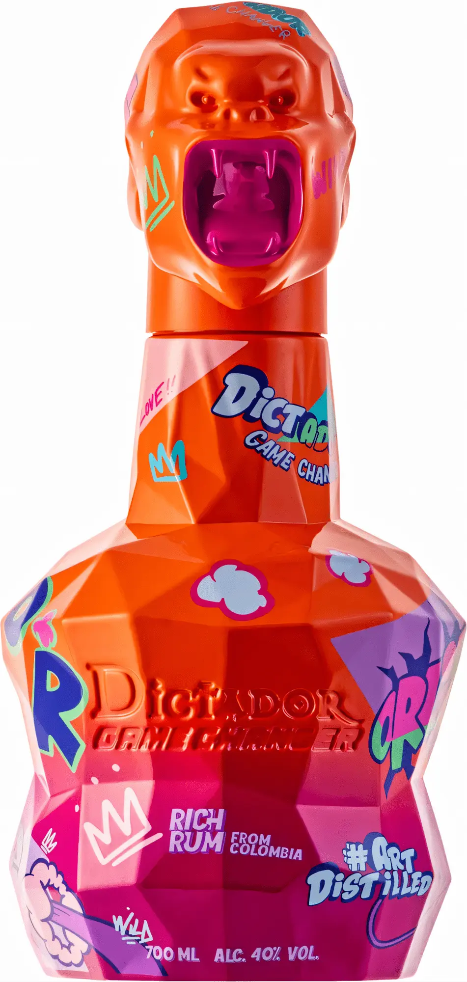 Dictador Game Changer Orange & Pink Bottle 40% 0,7l