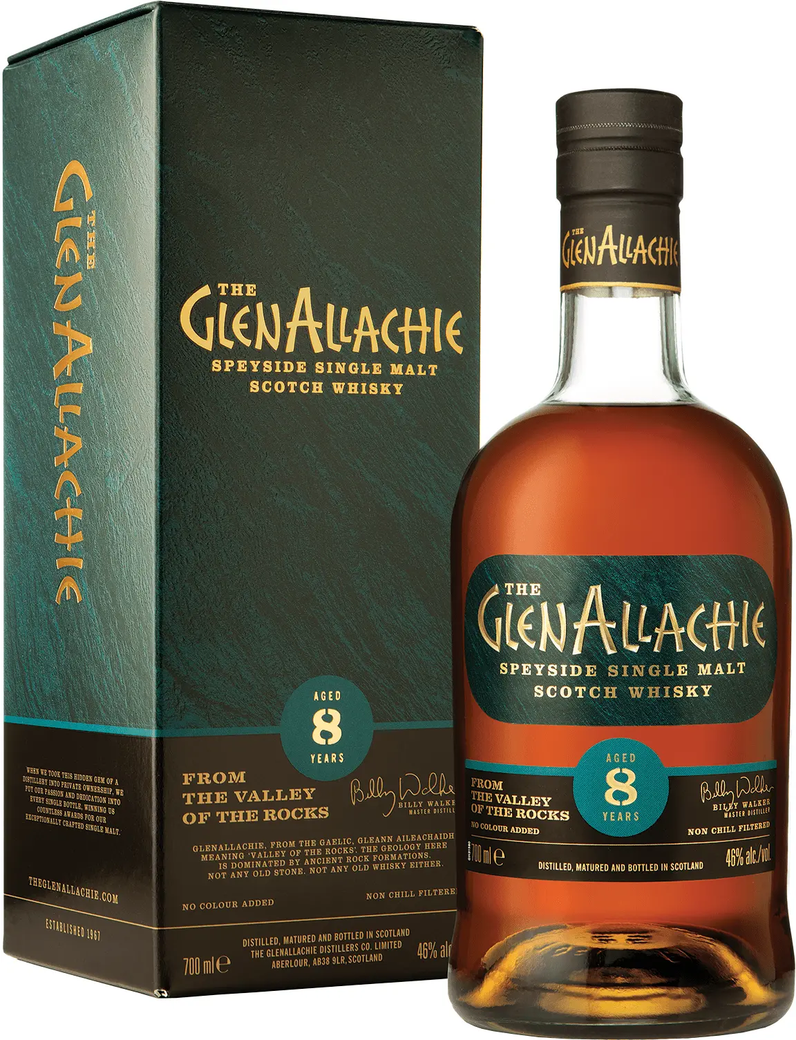 The GlenAllachie 8 letá Speyside Single Malt 46% 0,7l