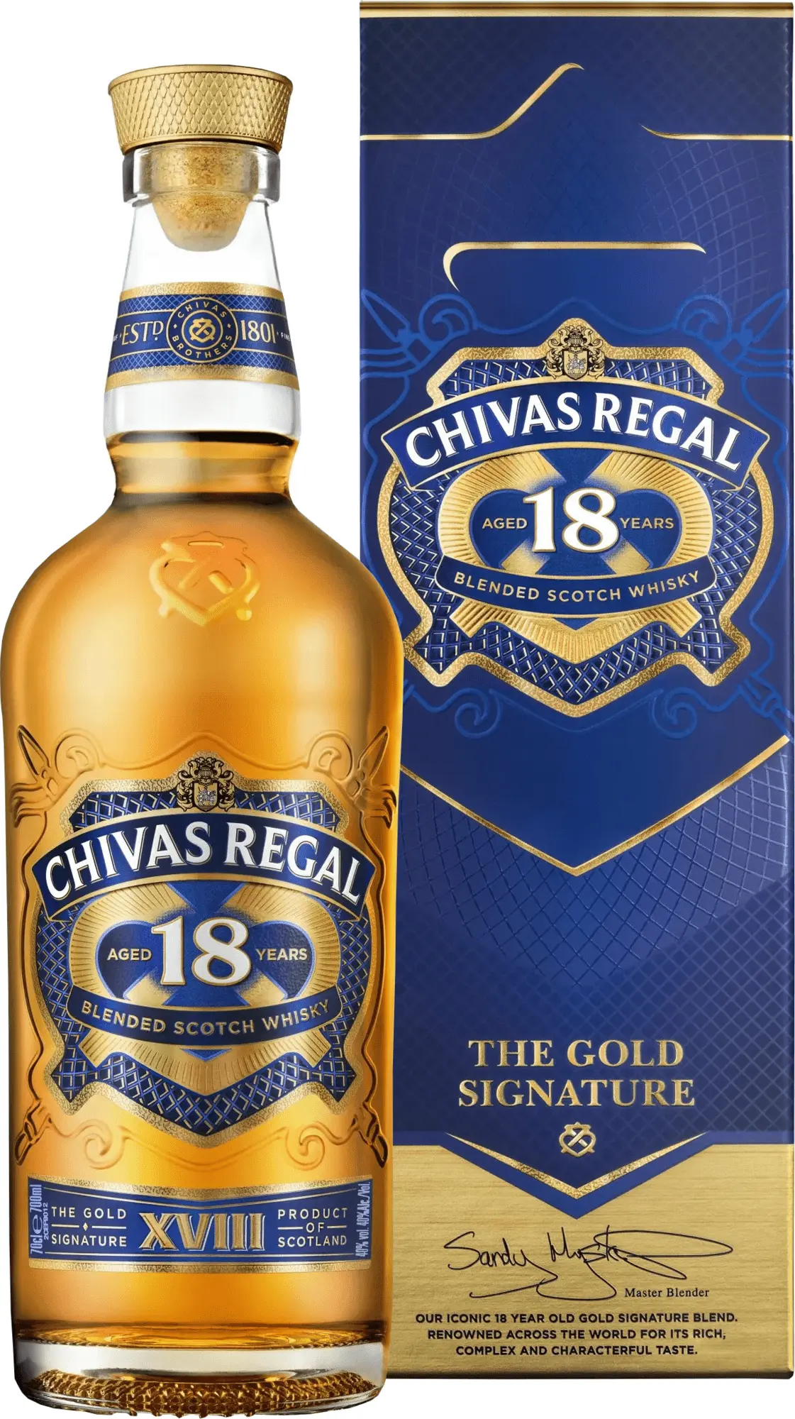 Chivas Regal 18YO 0,7l 40% (karton)