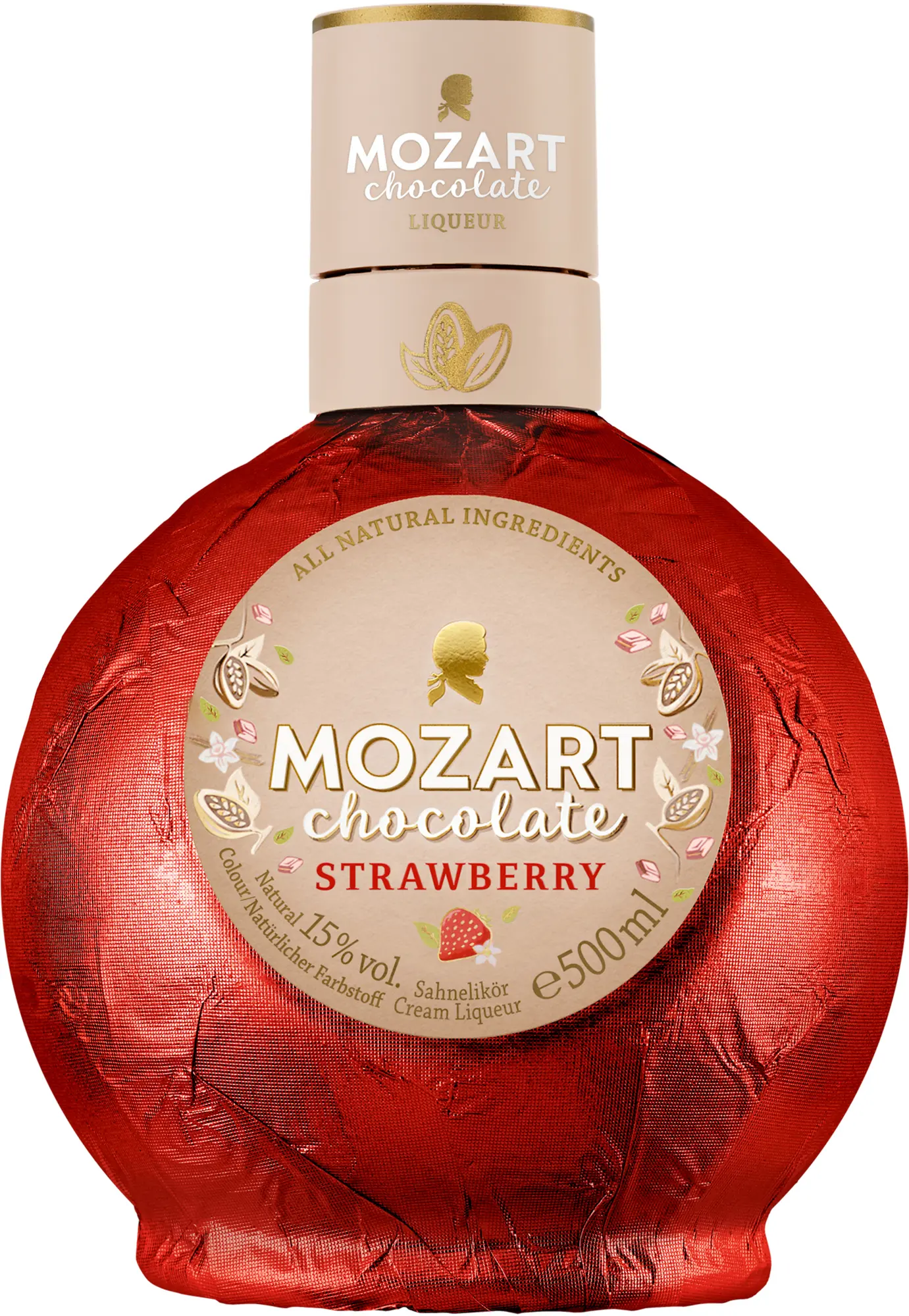 Mozart Chocolate Strawberry 15% 0,5l