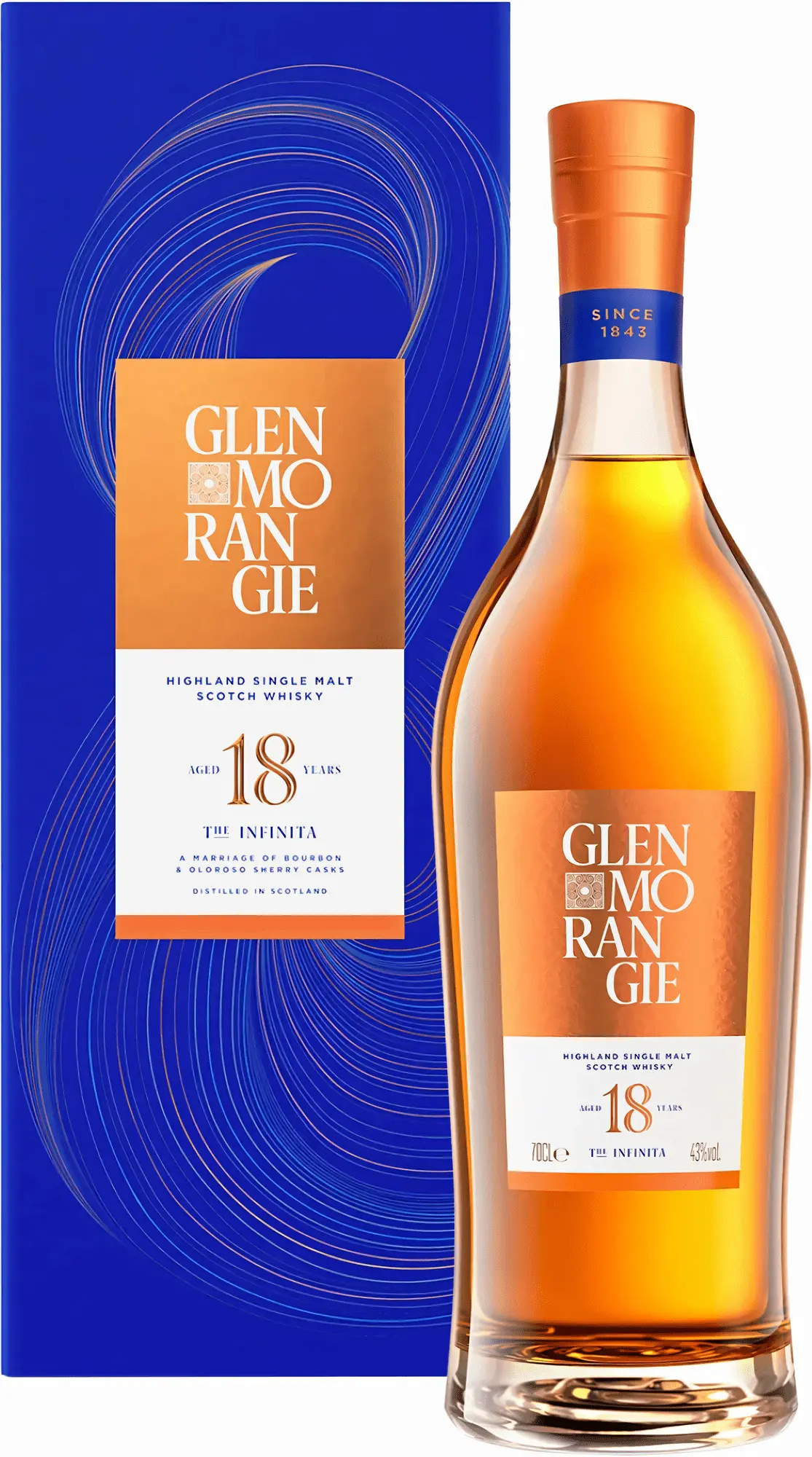 Glenmorangie The Infinita 18 letá 43% 0,7l