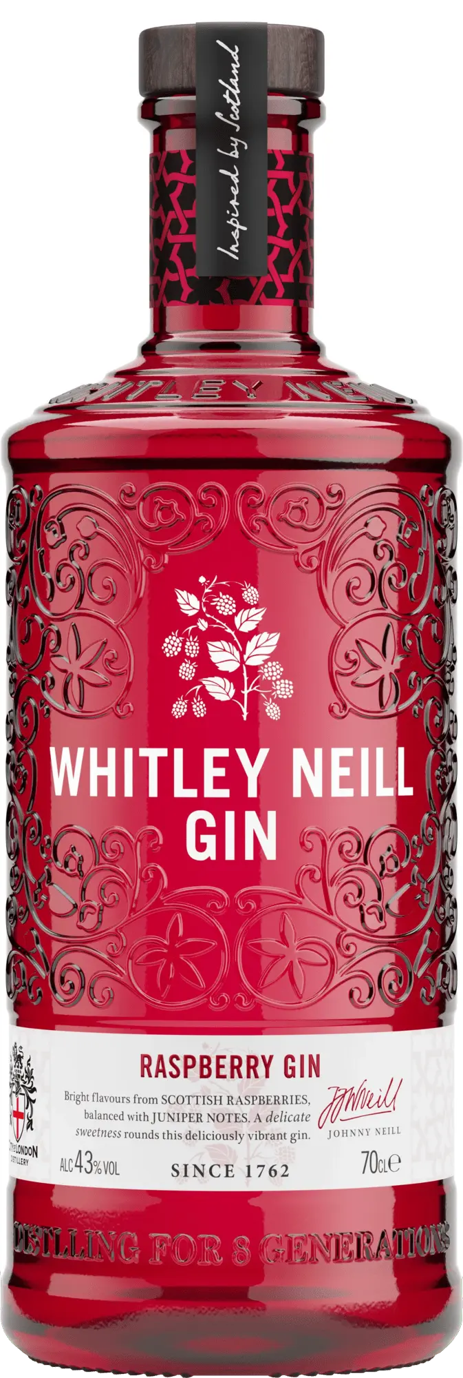 Whitley Neill Raspberry 43% 0,7l