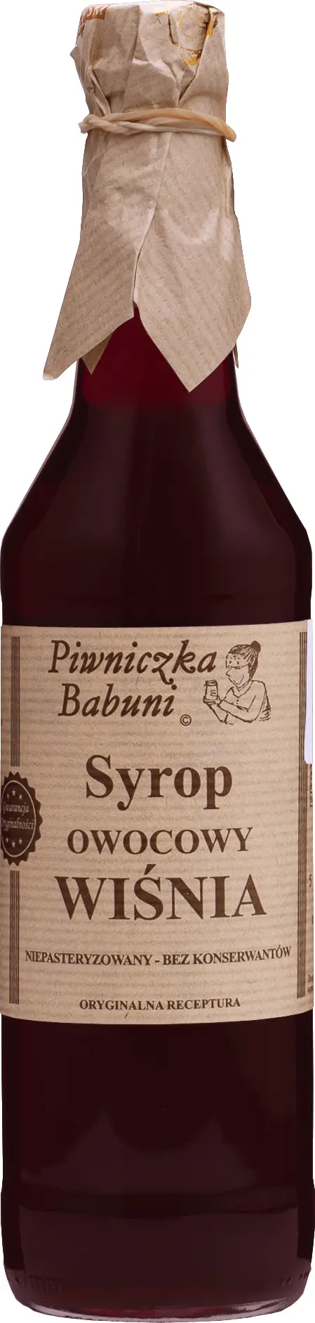 Piwniczka Babuni Třešňový Sirup 0,5l