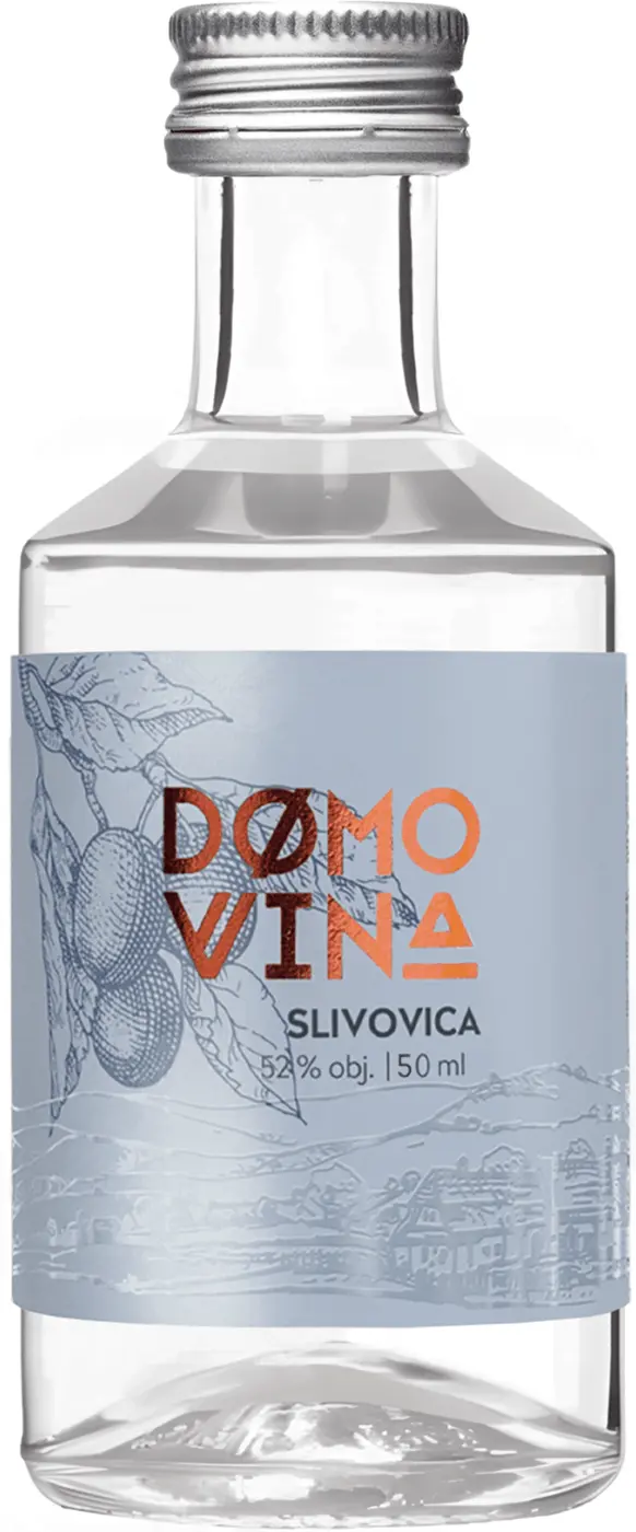 Domovina Slivovice Mini 52% 0,05l