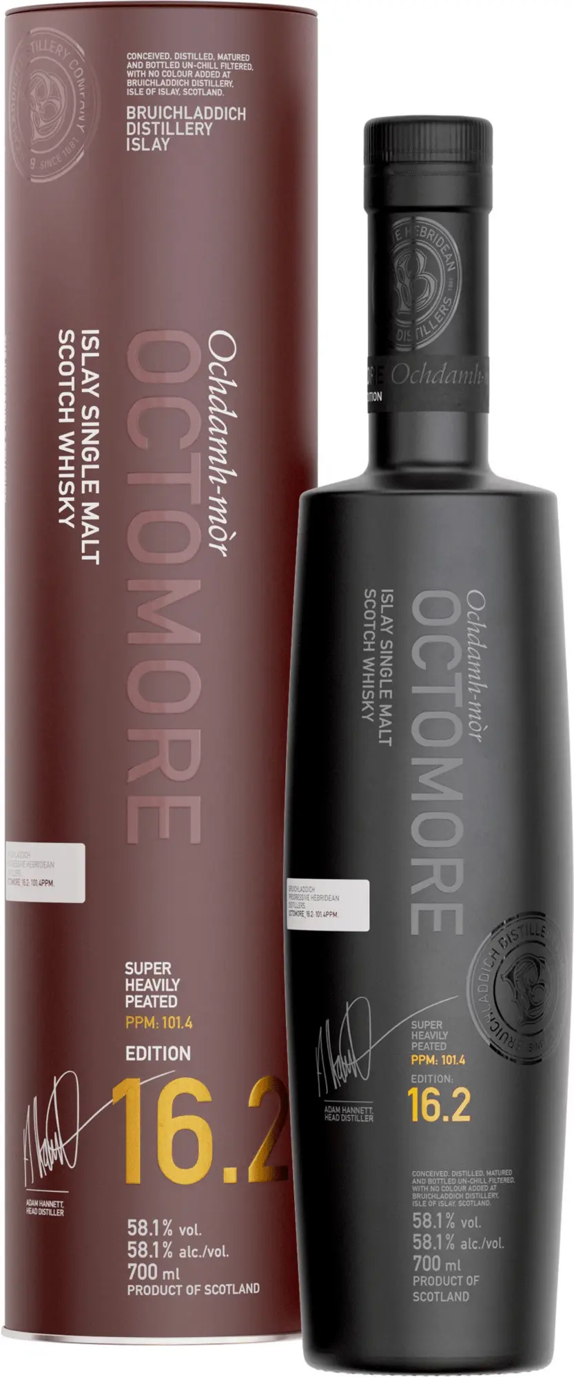 Octomore 16.2 58,1% 0,7l
