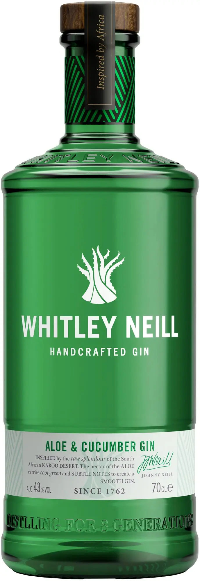 Whitley Neill Aloe & Cucumber Gin 43% 0,7l