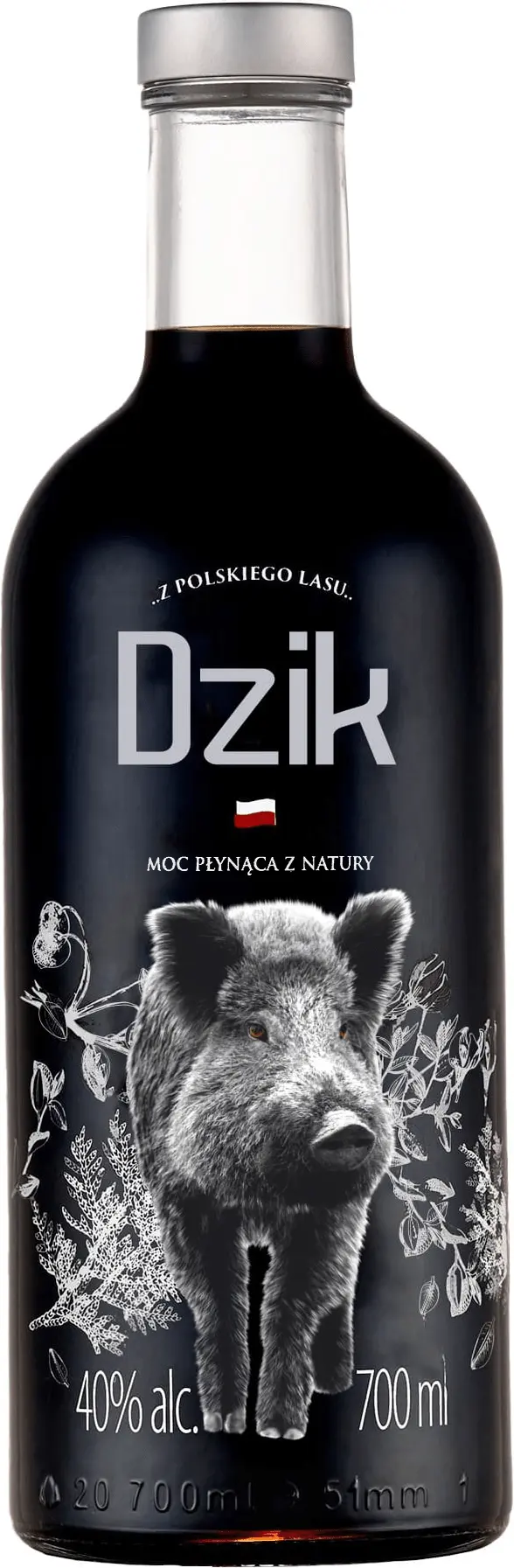 Black Dzik Vodka 40% 0,7l