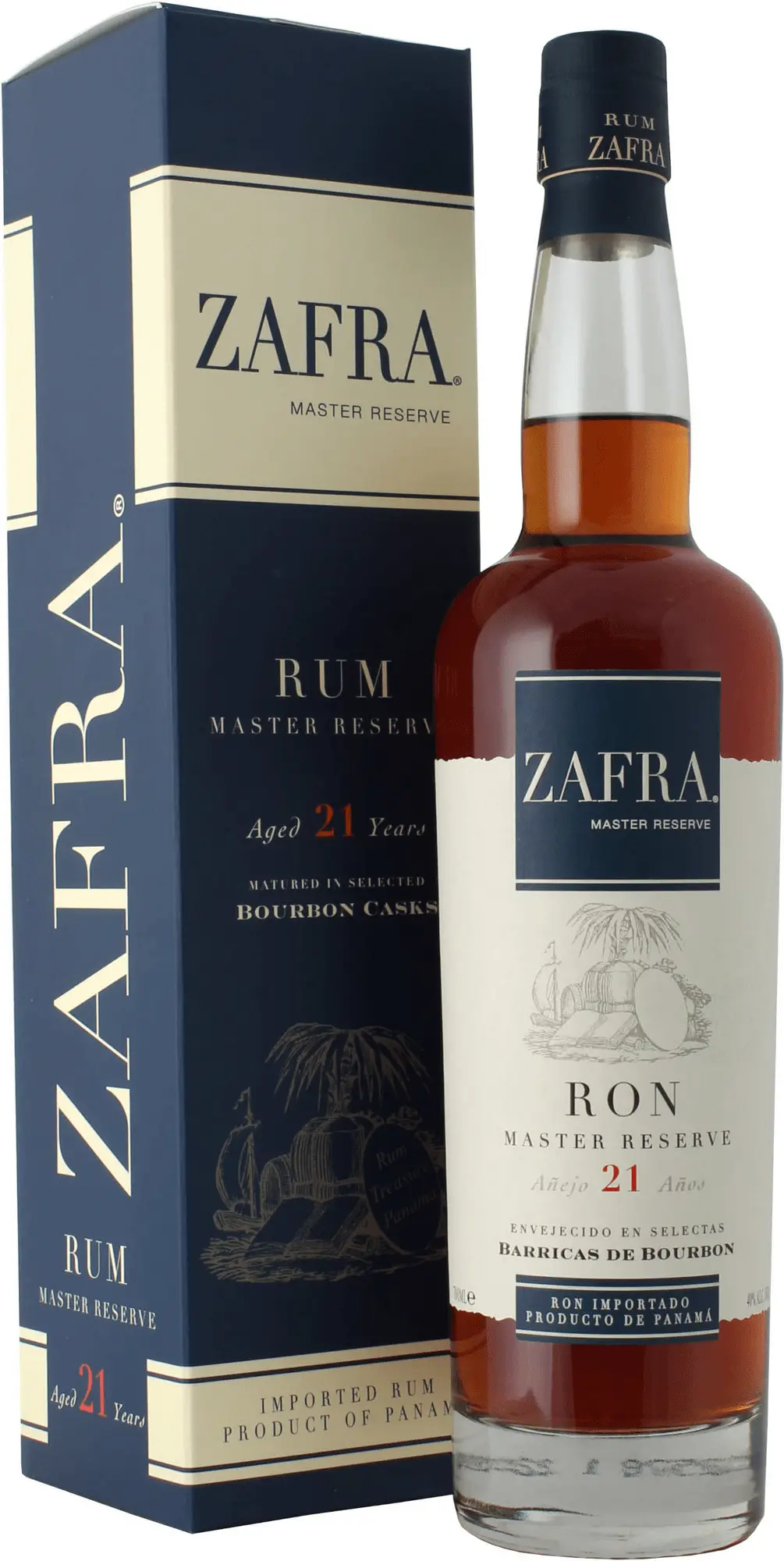 Zafra Master Reserve 21 letý 40% 0,7l