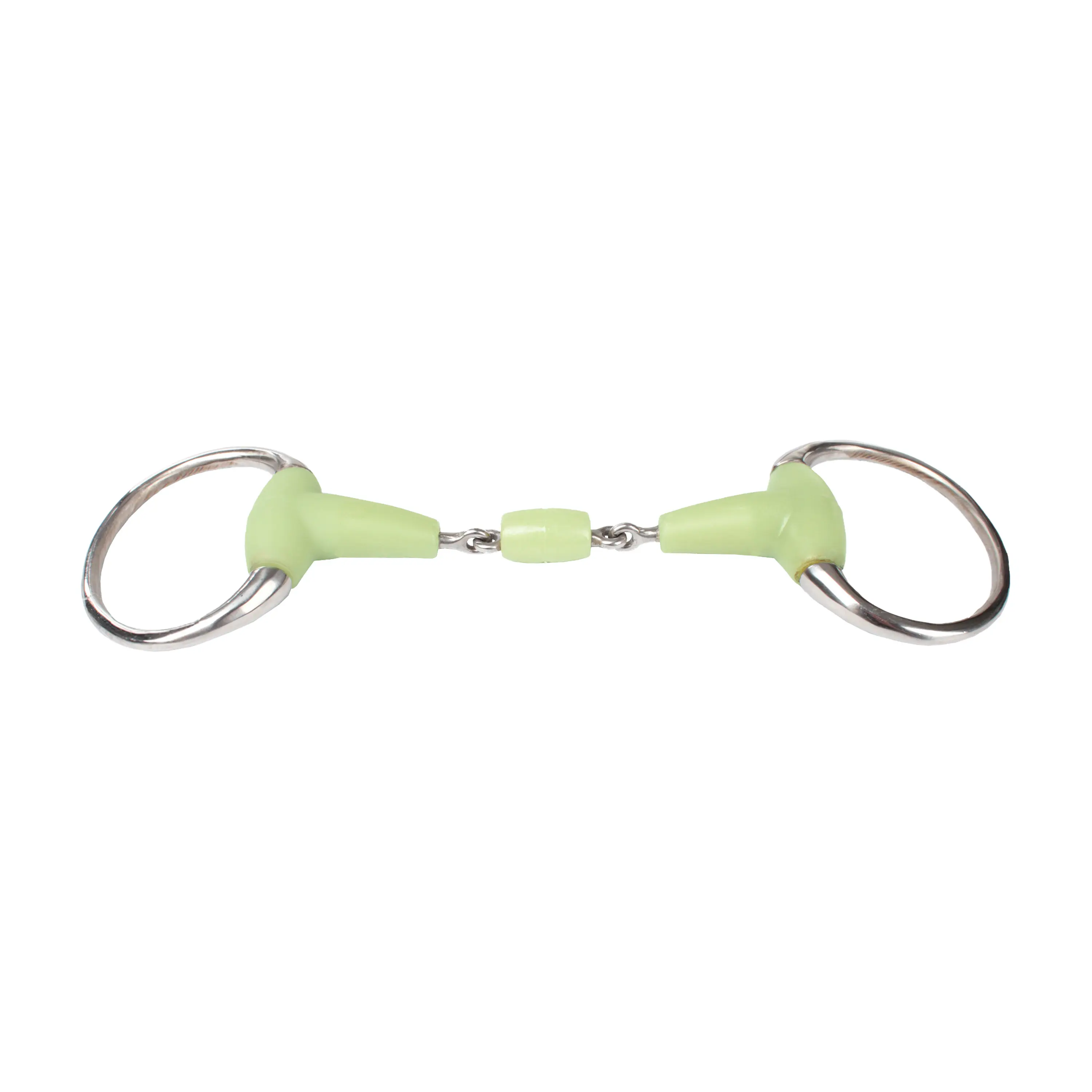 2x lomené olivové udidlo Horka s jablečnou příchutí 16 mm