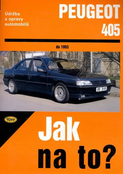 Údržba a opravy automobilů Peugeot 405 (, 2006)