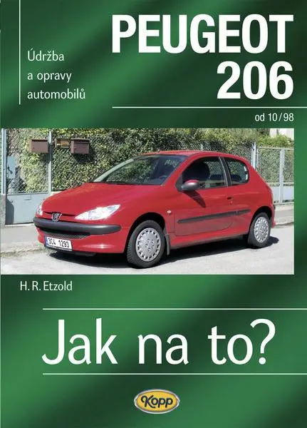 Loketní opěrka Peugeot 206/206 CC 1998 - 2012 syntetická kůže