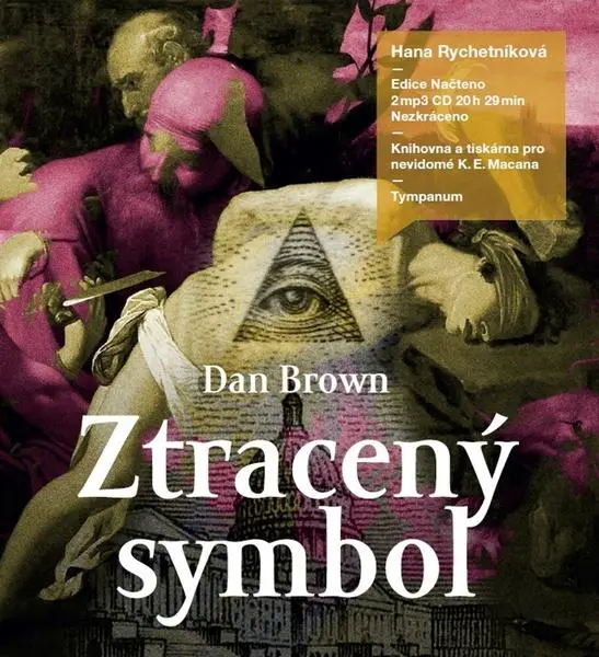 CD Ztracený symbol (audiokniha) - Dan Brown