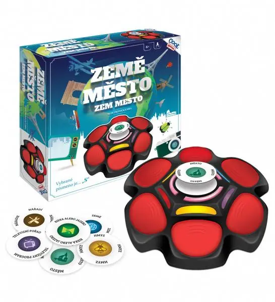Ep Line Cool Games Země, město,...! Nové červené balení