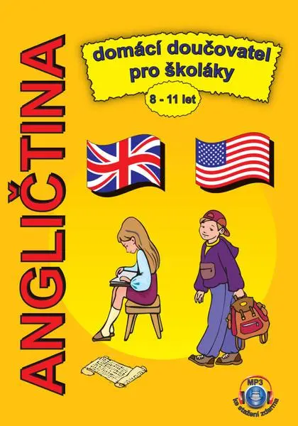 Angličtina domácí doučovatel pro školáky 8-11 let + MP3 ke stažení zdarma
