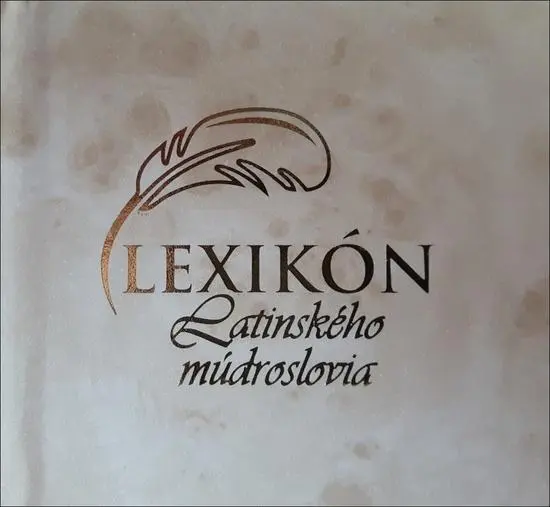 Lexikón latinského múdroslovia, Pevná vazba vázaná
