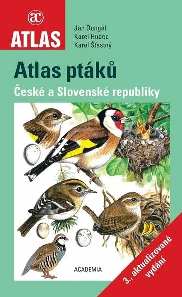 Atlas ptáků - 3. aktualizované vydání - Jan Dungel