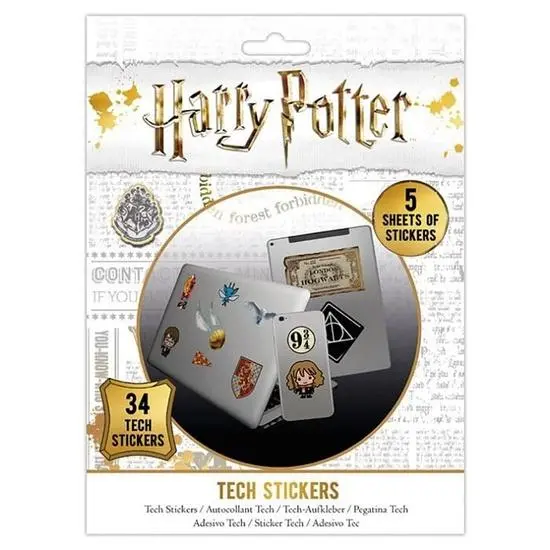 Samolepky Harry Potter sada 34 ks - Pyramid