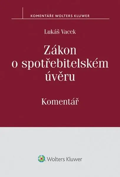 Zákon o spotřebitelském úvěru - Lukáš Vacek