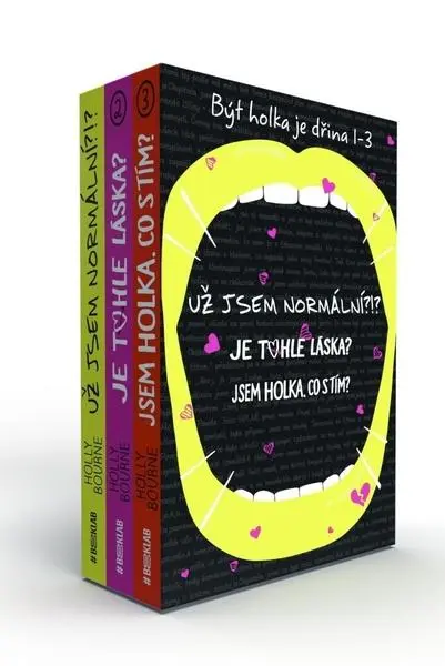 Být holka je dřina - Box 3 knihy - Holly Bourne