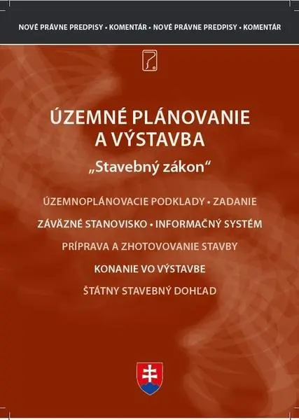 Územné plánovanie a výstavba (, 2022)