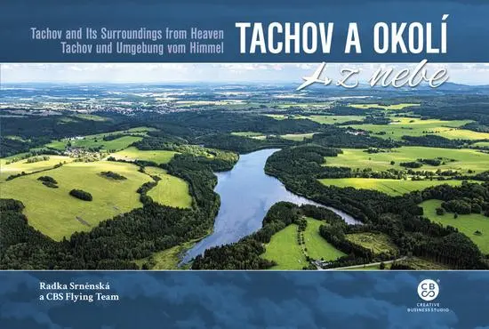 Tachov a okolí z nebe