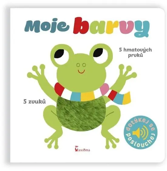 Moje barvy - Dotykové a zvukové leporelo
