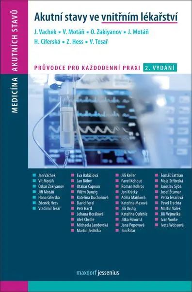 Akutní stavy ve vnitřním lékařství - kolektiv autorů
