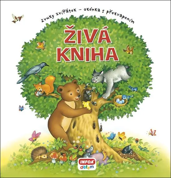 Živá kniha - Zvuky zvířat, okénka s překvapením - Svjatoslav Bulackij