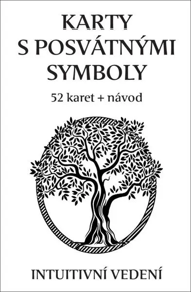 Karty s posvátnými symboly (52 karet + návod) - Veronika Kovářová