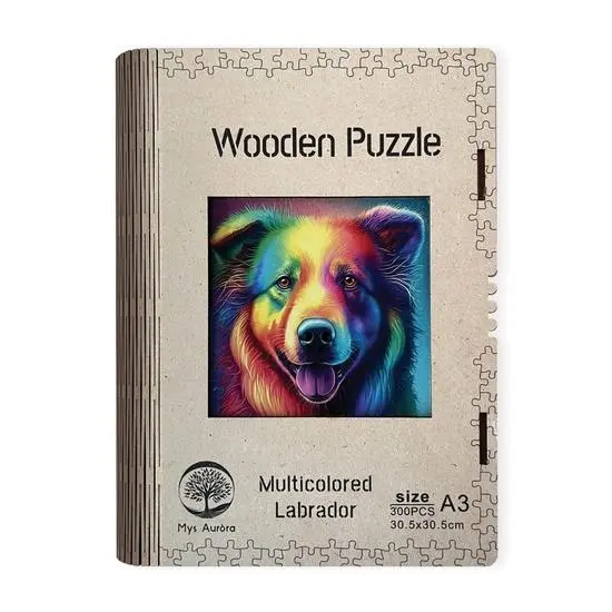Dřevěné puzzle/Labrador A3 - EPEE