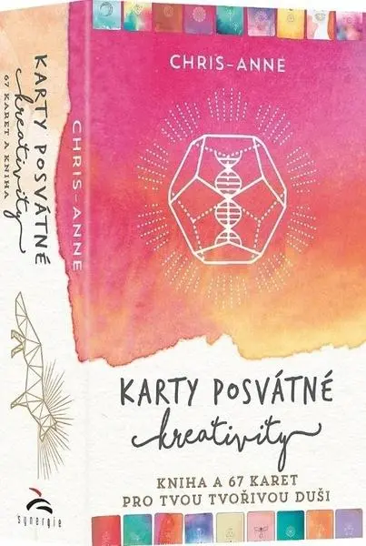 Karty posvátné kreativity - Kniha a 67 karet (matné) - Chris-Anne