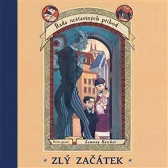 Řada nešťastných příhod 1 - Zlý začátek - CDmp3 (Čte Libor Hruška) - Lemony Snicket