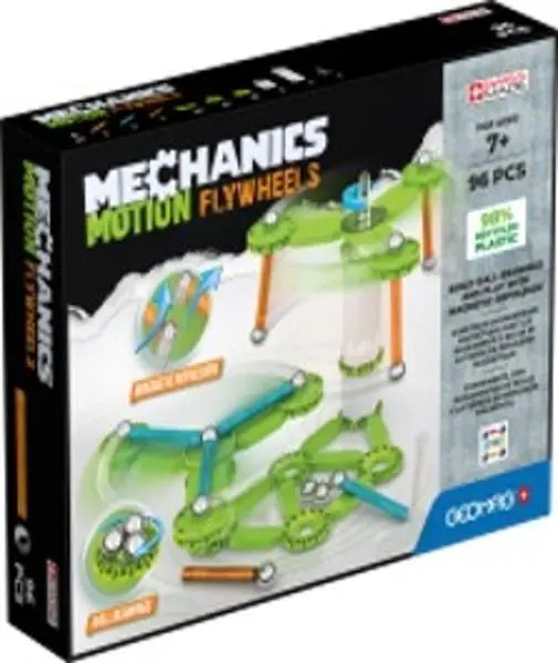 Geomag Mechanics Motion Flywheels 96 dílků (magnetická stavebnice) - Geomag