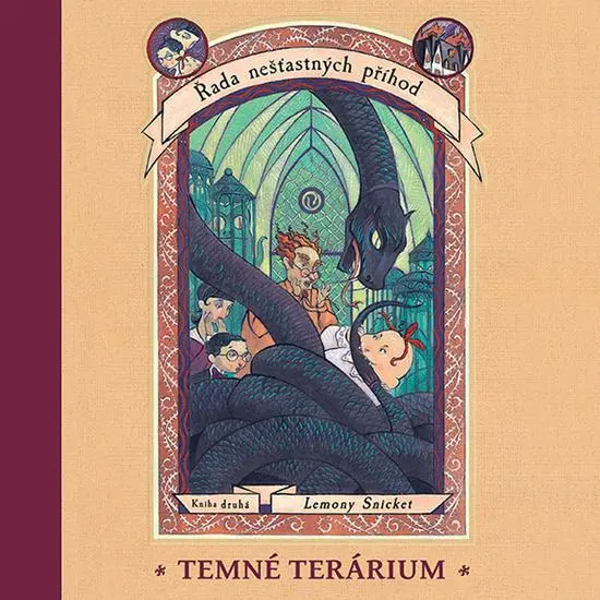 Řada nešťastných příhod 2 - Temné terárium - CDmp3 (Čte Libor Hruška) - Lemony Snicket